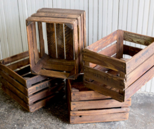 Fruit crates similar to ours